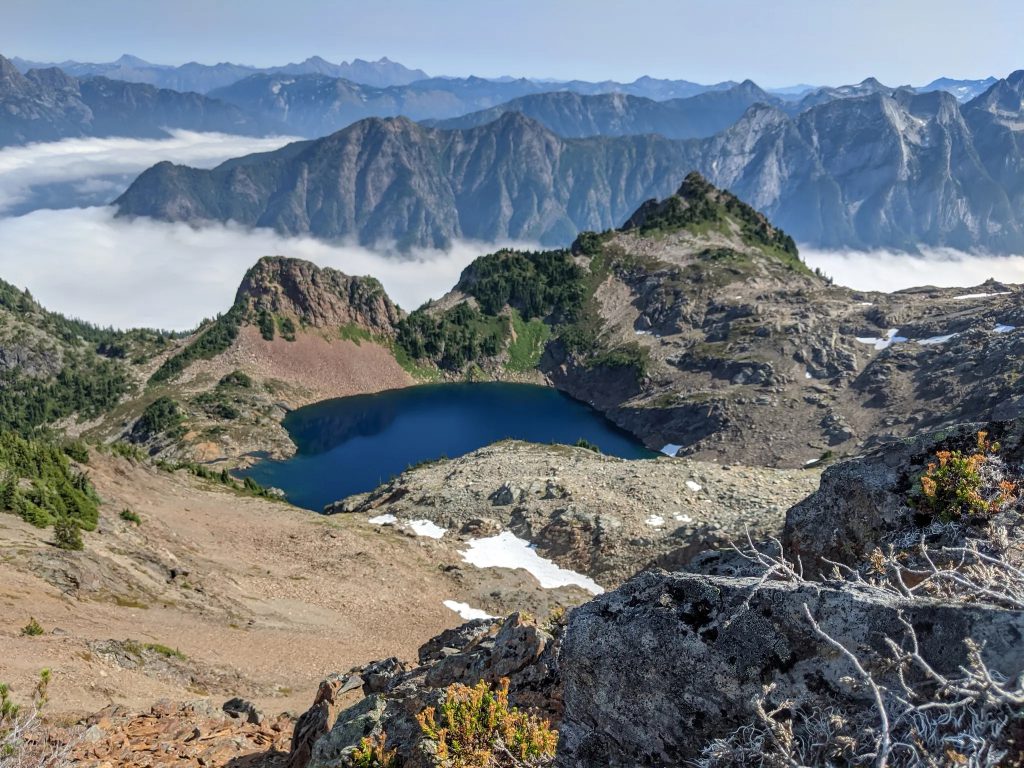 Mount McFarlane Upper Lake View