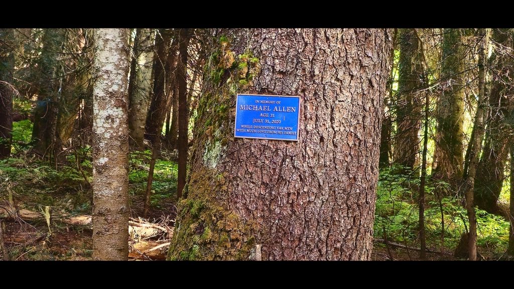 Memorial at Yak Peak