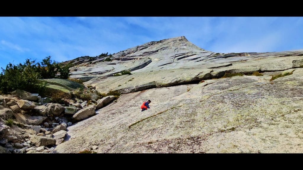 Base of South Face of Yak Peak